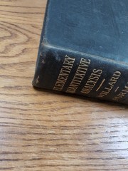 ELEMENTARY QUANTITATIVE ANALYSIS BY WILLARD & FURMAN. 2nd Ed 3rd Printing 1936