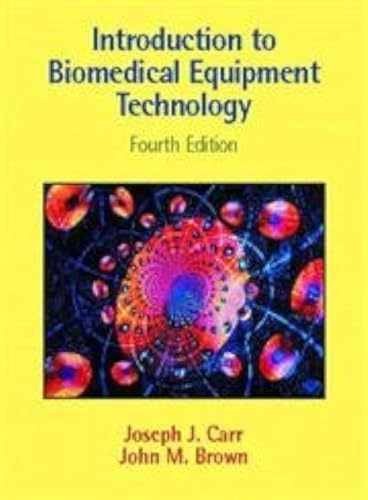 Introduction to Biomedical Equipment – Hardcover, by Carr Joseph J.; – Very Good