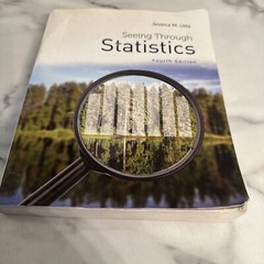 Seeing Through Statistics by Jessica M. Utts (2014, Trade Paperback, Revised…