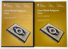 The Great Courses GREAT WORLD RELIGIONS Lot 5 Titles DVD + Guide Books Nice!