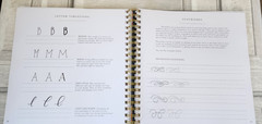 Pretty Simple Lettering Calligraphy for beginners hardcover spiral-bound unused