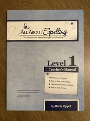 All About Spelling Level 1 Teacher’s Manual