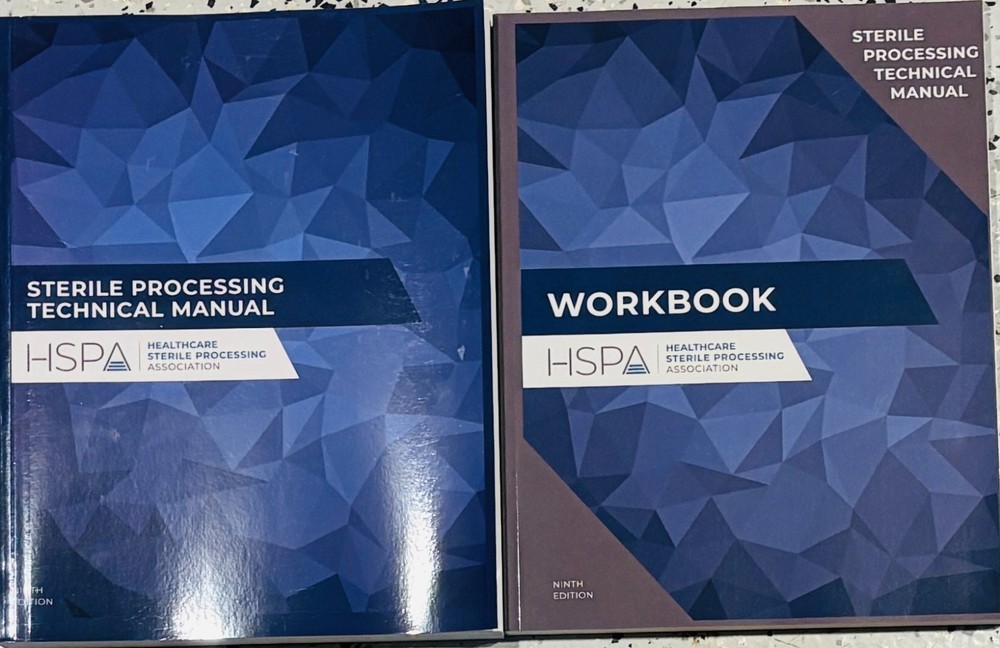 HSPA Sterile Processing Technical Manual and Workbook CRCST Box Set, 9th Edition