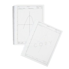 Carbonless Laboratory Notebook 100 Sheets Engineering Paper 8.5×11 2 Pack