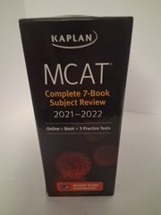 MCAT Complete 7-Book Subject Review 2021-2022: (Online +… – Kaplan Test Prep