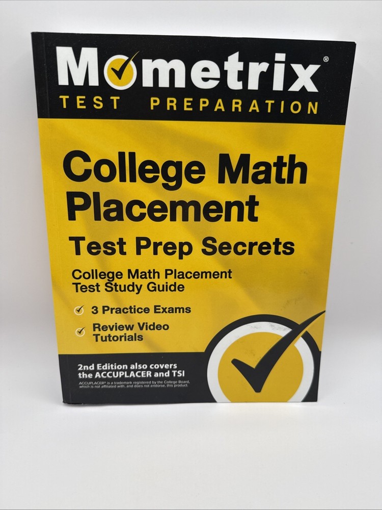 College Math Placement Prep Secrets: College Math Placement Test & Study Guide