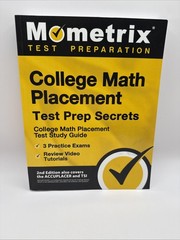 College Math Placement Prep Secrets: College Math Placement Test & Study Guide