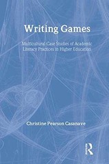 Writing Games: – Hardcover, by Casanave Christine Pears – Very Good