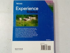Savvas Learning Company Texas Experience Science Grade 6 1-428-56835-8