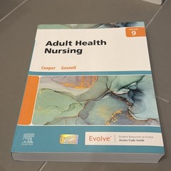 Adult Health Nursing | 9th Edition | Includes Access Code