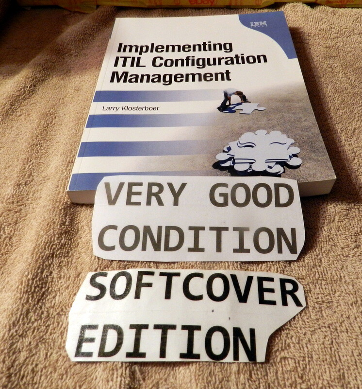 Implementing ITIL Configuration Management paperback IBM Press