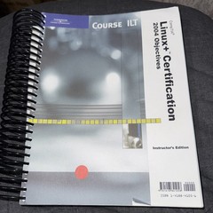THOMSON COURSE TECHNOLOGY COURSE ILT LINUX + CERTIFICATION INSTRUCTOR’S EDITION