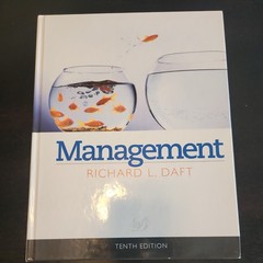 Management by Richard L. Daft (2011, Hardcover)