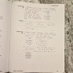 Saxon Algebra 1/2 Incremental Development 3rd Ed Hardcover 2004 Homeschool Lot