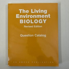 Living Environment Biology Revised Edition Question Catalog 2006 TPB Amsco VGC