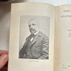 Heath’s Modern Language Series Histoire de France Ernest Lavisse 1923 HC Illus