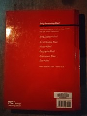 TCI Bring Science Alive! 7th Grade Integrated Science Hardcover Textbook ISBN