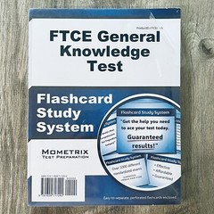 NEW FTCE General Knowledge Test Flashcard Study System Mometrix Media Perf Cards
