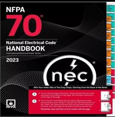 NFPA 70 National Electrical Code with 2023 HANDBOOK WITH TAB