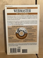 WEBMASTER IN A NUTSHELL, DELUXE EDITION (By O’reilly Inc) With CD