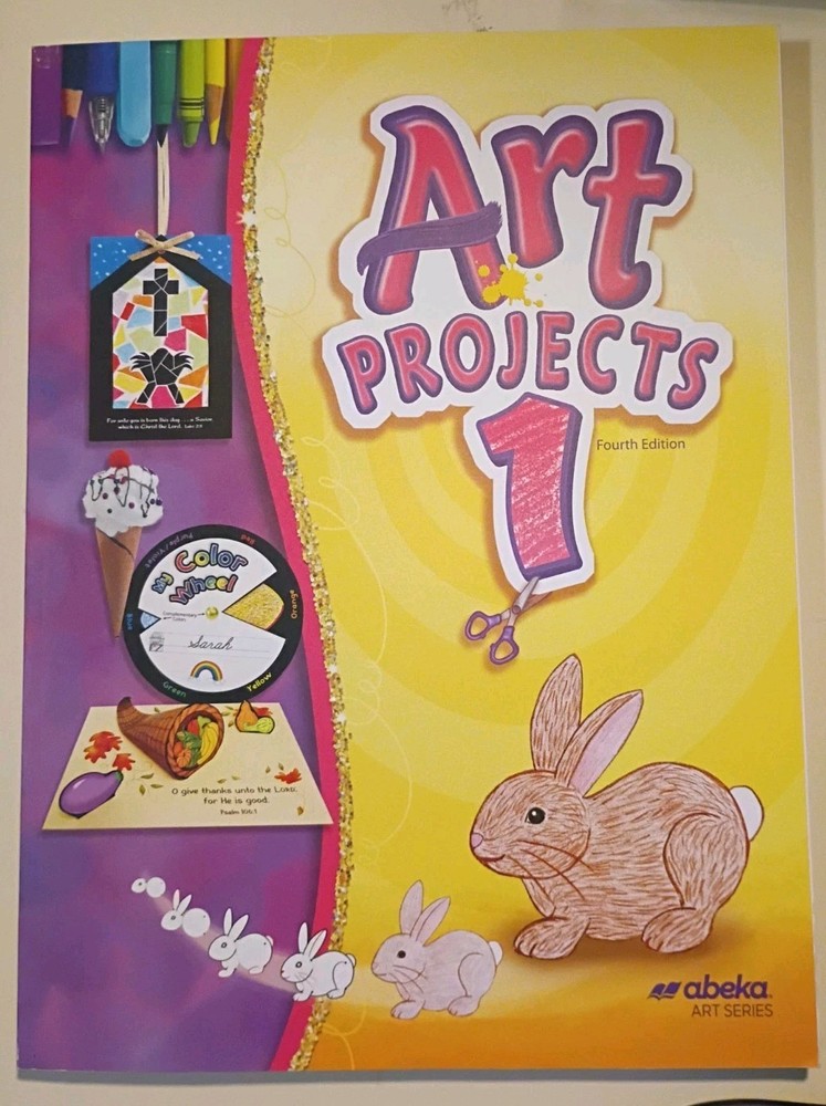 A Beka 1st Grade Art Projects – Fourth Edition, Homeschool Crafts, Art