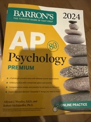 Barron’s Ap Prep Ser.: AP Psychology Premium, 2024: Comprehensive Review