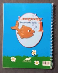 Abeka 1st Grade 1 Language Seatwork Text Teacher Key 3rd Edition