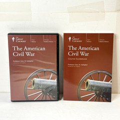 The American Civil War The Great Courses 8-Disc DVD Set + Guidebook [VG]