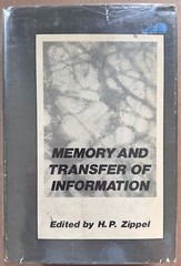 ZIPPEL: Memory and Transfer of Information (Plenum Press, 1973)