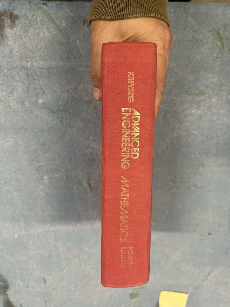 Rare Advanced Engineering Mathematics Erwin Kreyszig 4th Edition