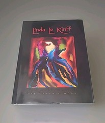 SIGNED Linda Le Kinff The Graphic Work 2008 10k Limited 1st Ed w/ Event Brochure
