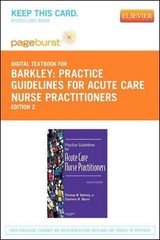 Practice Guidelines for Acute Care Nurse Practitioners – Elsevier eBook on Vital
