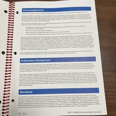 BCSI-2025 Building Component Safety Information 3rd Edition 2025 Ring Bound
