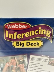 Super Duper Publications Webber Inferencing Big Photo Flash Cards New Sealed