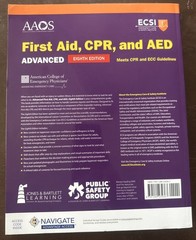 Advanced First Aid, CPR, and AED by American Academy of Orthopaedic Surgeons