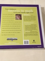 COMPLETE SET SAXON MATH KINDERGARTEN. HOMESCHOOLING CURRICULUM, USED EXCELLENT