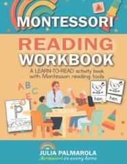 Montessori Reading Workbook: A LEARN TO READ activity book with Mont – VERY GOOD