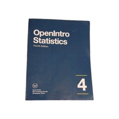 OpenIntro Statistics by David Diez, Mine Çetinkaya-Rundel and Christopher…