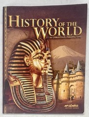 Abeka History of the World textbook 5th edition CLEAN COPY! 7th grade homeschool