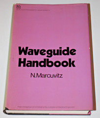 Waveguide Handbook by N. Marcuvitz (1986 Reprint, Hardcover w/Dust Cover)
