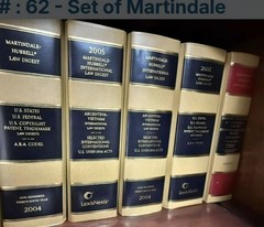 Martindale-Hubbell 2000’s Law Digest & Directory/1999Law Directory Lexis Nexis