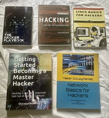 Cybersecurity + Ethical Hacking Study Guides Lot