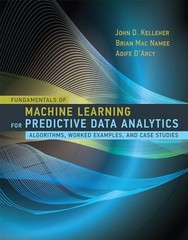 Fundamentals of Machine Learning for Predictive Data Analytics: Algo – VERY GOOD