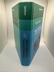 Springer Texts in Statistics Ser.: Modern Multivariate Statistical Techniques