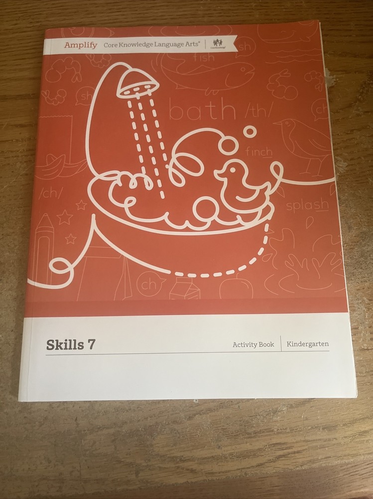 CKLA Amplify Skills Kindergarten Unit 7 Activity book Intervention Enrichment