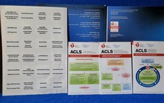 American Heart Association BLS ACLS Provider Manual Lot of 3 2020 + Cards