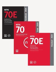 NFPA 70 NEC 2026 Paperback, NFPA 70E 2024 Paperback & Hardcover