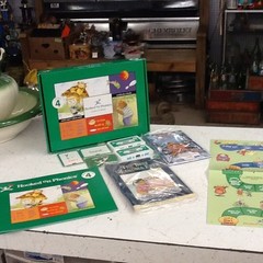Vintage Hooked On Phonics Learn To Read Level 4 ~ Box Set Complete MOSTLY SEALED
