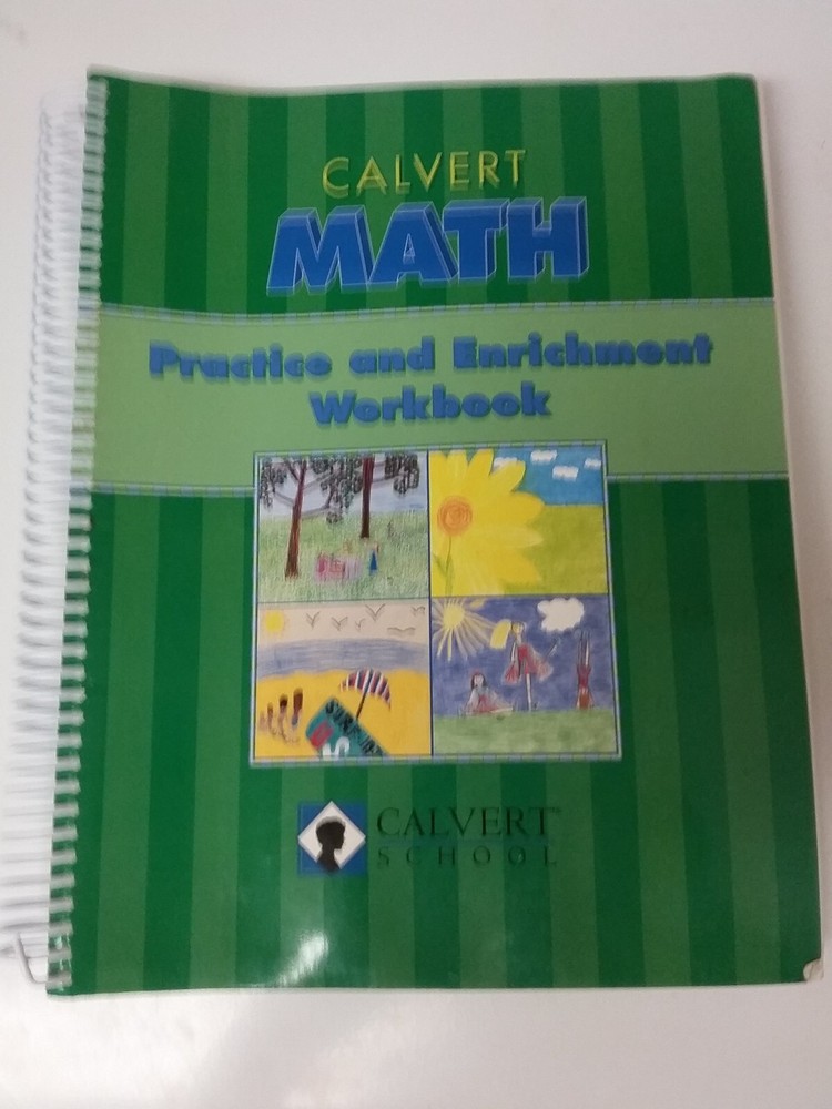7TH GRADE CALVERT MATH PRACTICE AND ENRICHMENT WORKBOOK ISBN ‏ ‎1888287470
