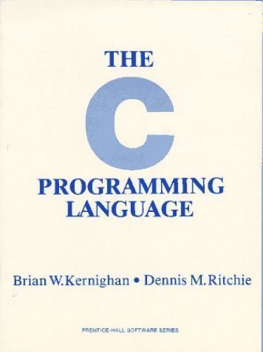 The C Programming Language by Ritchie Kernighan